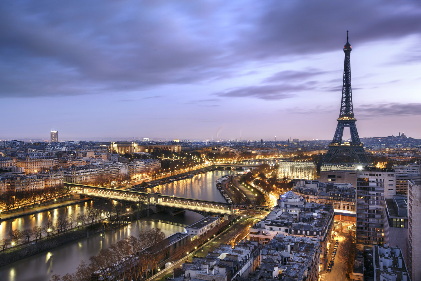Panorama de la ville de Paris avec la Tour Eiffel Diocare